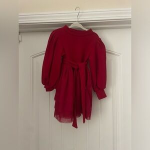Ivy City Cosette Dress in Red